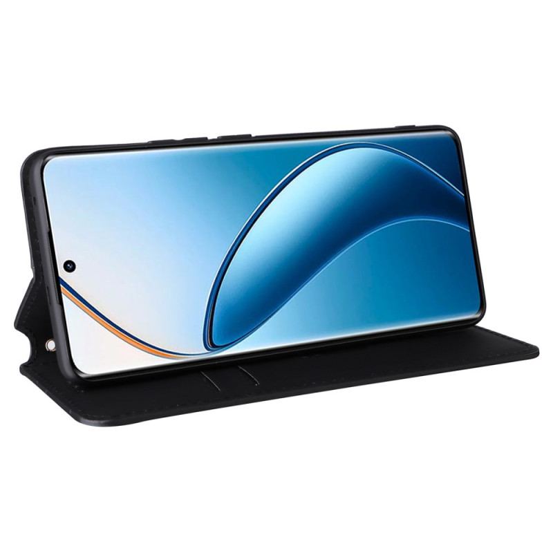 Flip Kotelot Realme 12 Pro / 12 Pro Plus Wzór Rombu 3d Etui Ochronne