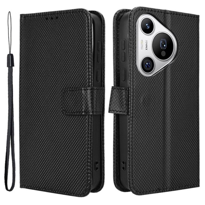 Etui Folio Huawei Pura 70 Pasek W Kropki