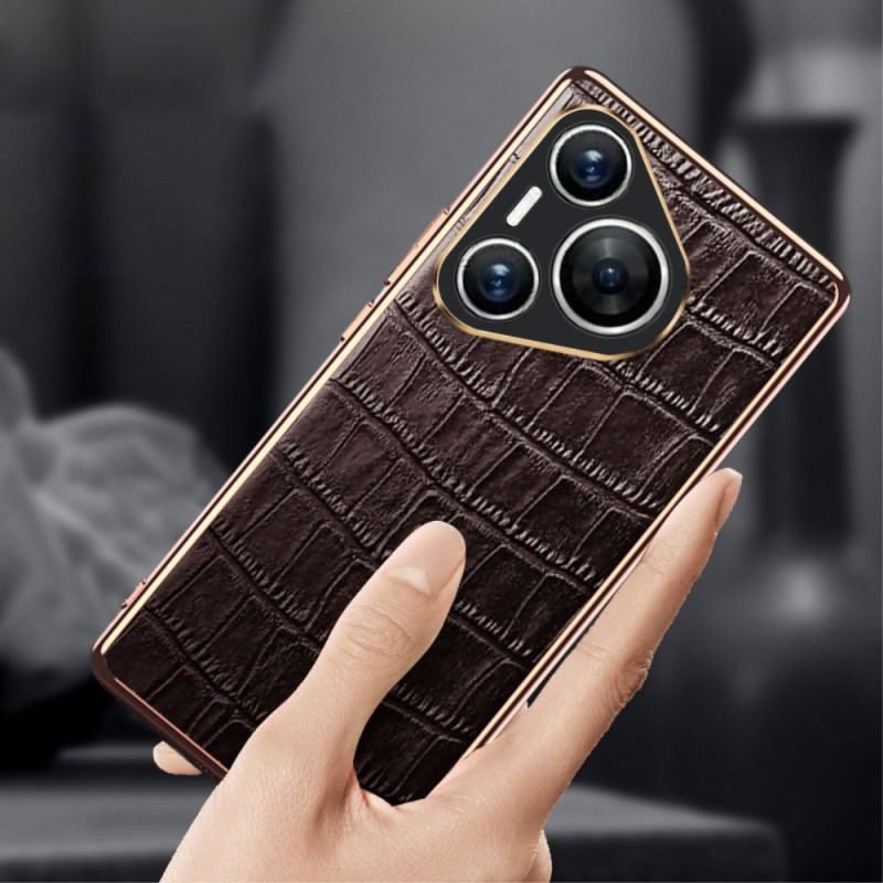 Etui Huawei Pura 70 Styl Krokodyla