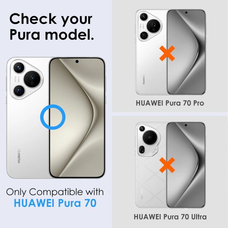 Huawei Pura 70 Northjo Srebrna Osłona Obiektywu