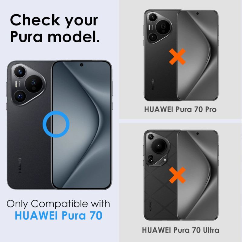 Huawei Pura 70 Osłona Obiektywu Z Metalowym Pierścieniem Northjo