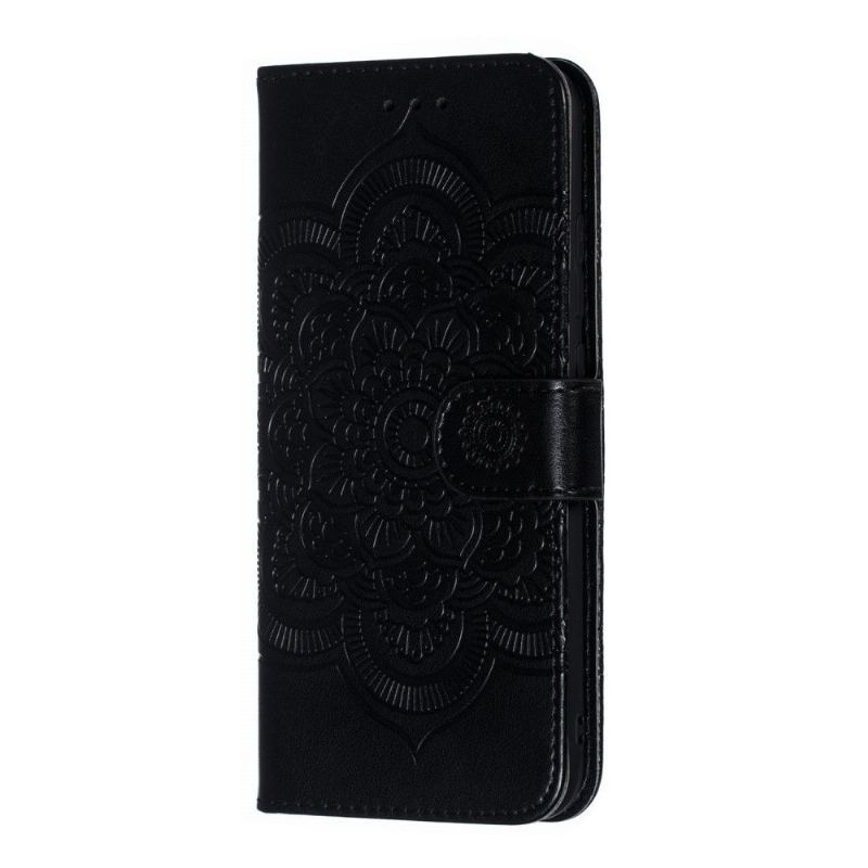 Case do Xiaomi Redmi Note 7 Biznes Etui Folio Folio Ze Smyczą Z Mandalą