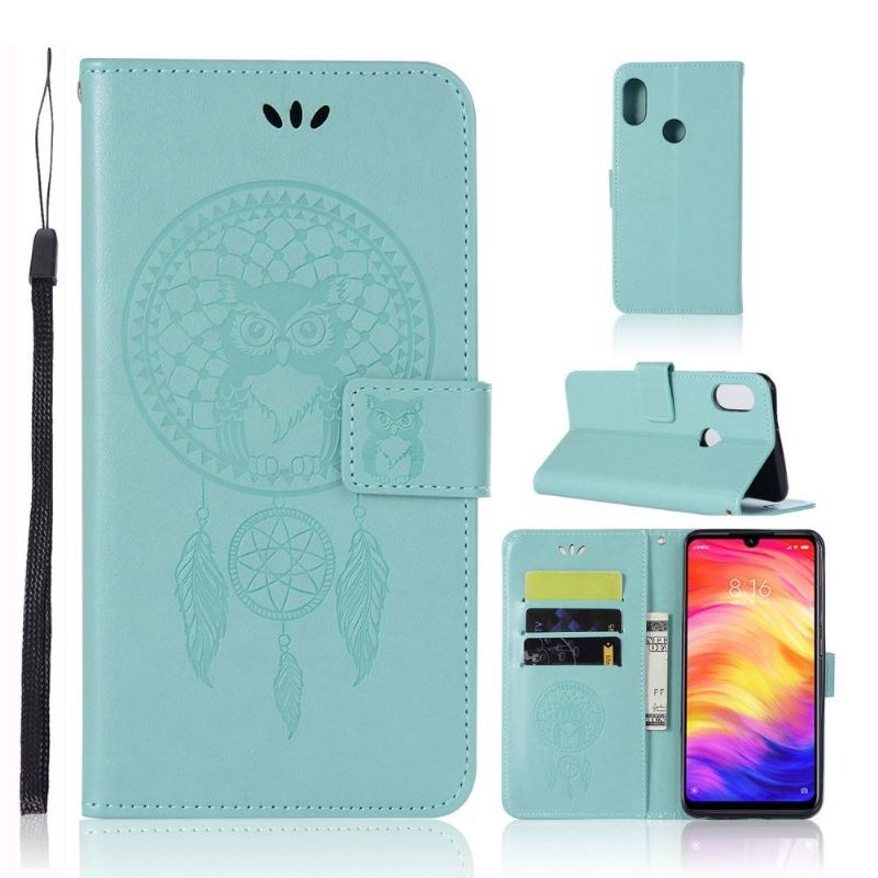 Case do Xiaomi Redmi Note 7 Biznes Łapacz Snów Sowa