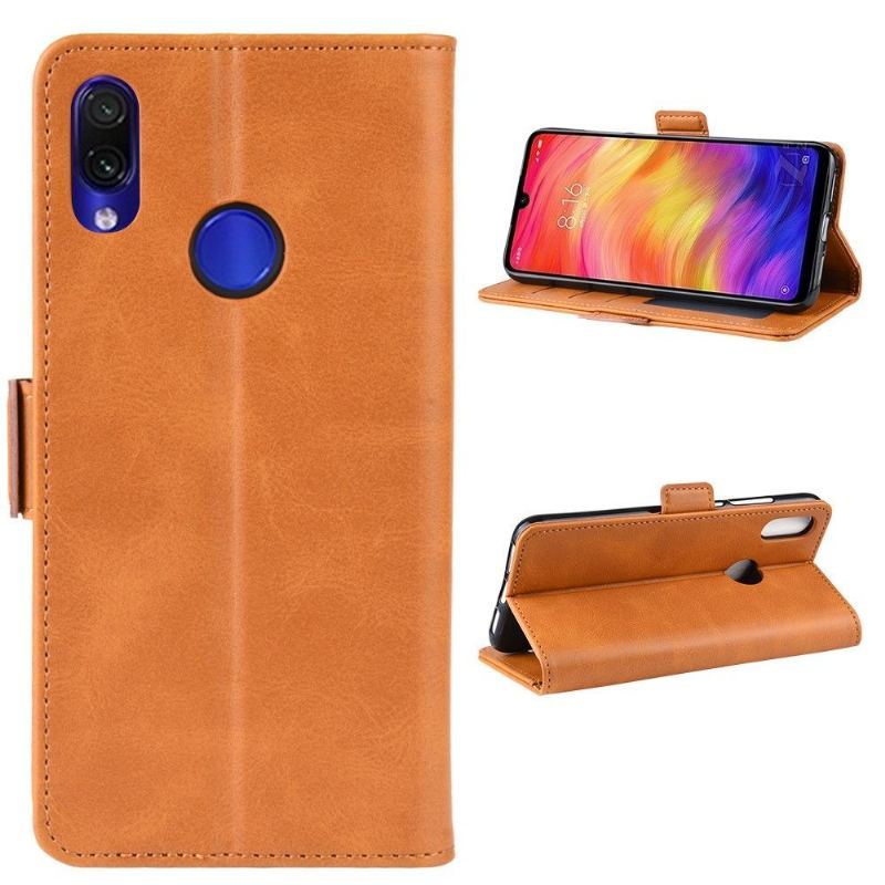 Etui do Xiaomi Redmi Note 7 Anti-fall Portfel Matowa Powłoka Skórzana