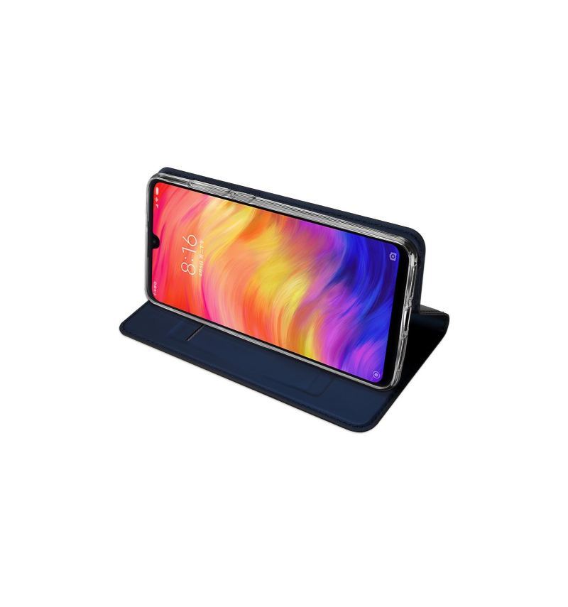 Etui do Xiaomi Redmi Note 7 Biznes Sztuczna Skóra