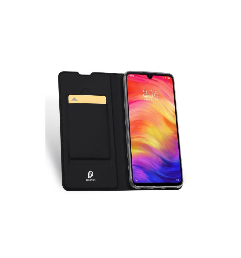 Etui do Xiaomi Redmi Note 7 Biznes Sztuczna Skóra