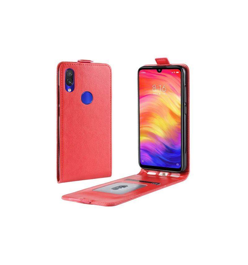 Etui do Xiaomi Redmi Note 7 Etui Folio Ze Sztucznej Skóry W Pionie