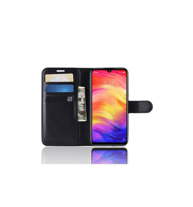 Etui do Xiaomi Redmi Note 7 Skórzane Etui Na Karty W Stylu