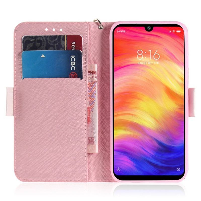 Etui do Xiaomi Redmi Note 7 z Łańcuch Kwitnące Gałęzie