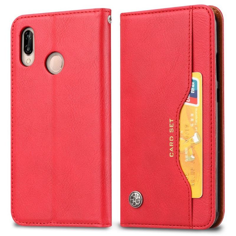 Etui Folio do Xiaomi Redmi Note 7 Portfel Skórzany Pokrowiec Na Etui