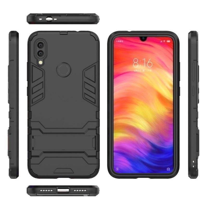 Futerały do Xiaomi Redmi Note 7 Cool Guard Odporny Na Wstrząsy Ze Zintegrowaną Podstawą