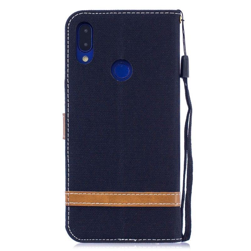 Obudowa Etui Na Telefon do Xiaomi Redmi Note 7 Cloth Coating Card Holder