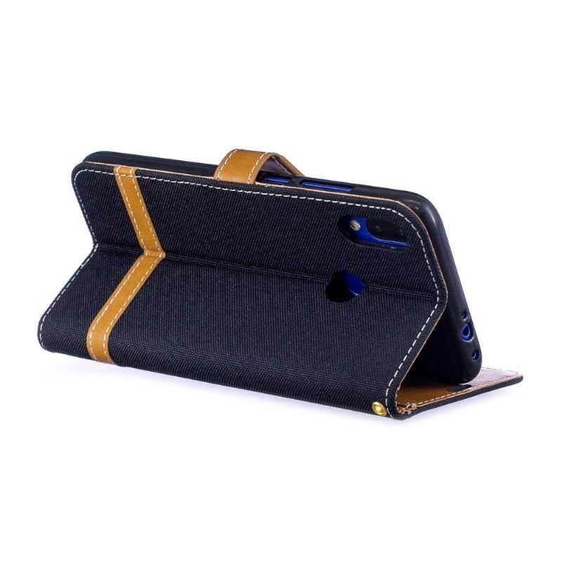 Obudowa Etui Na Telefon do Xiaomi Redmi Note 7 Cloth Coating Card Holder