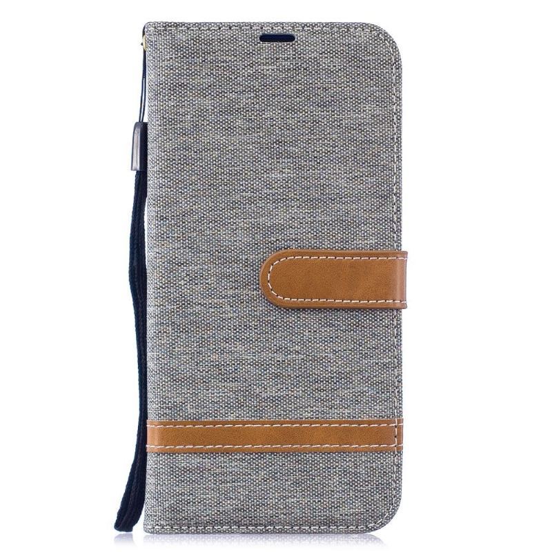 Obudowa Etui Na Telefon do Xiaomi Redmi Note 7 Cloth Coating Card Holder