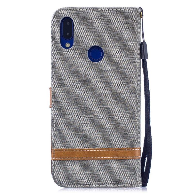 Obudowa Etui Na Telefon do Xiaomi Redmi Note 7 Cloth Coating Card Holder