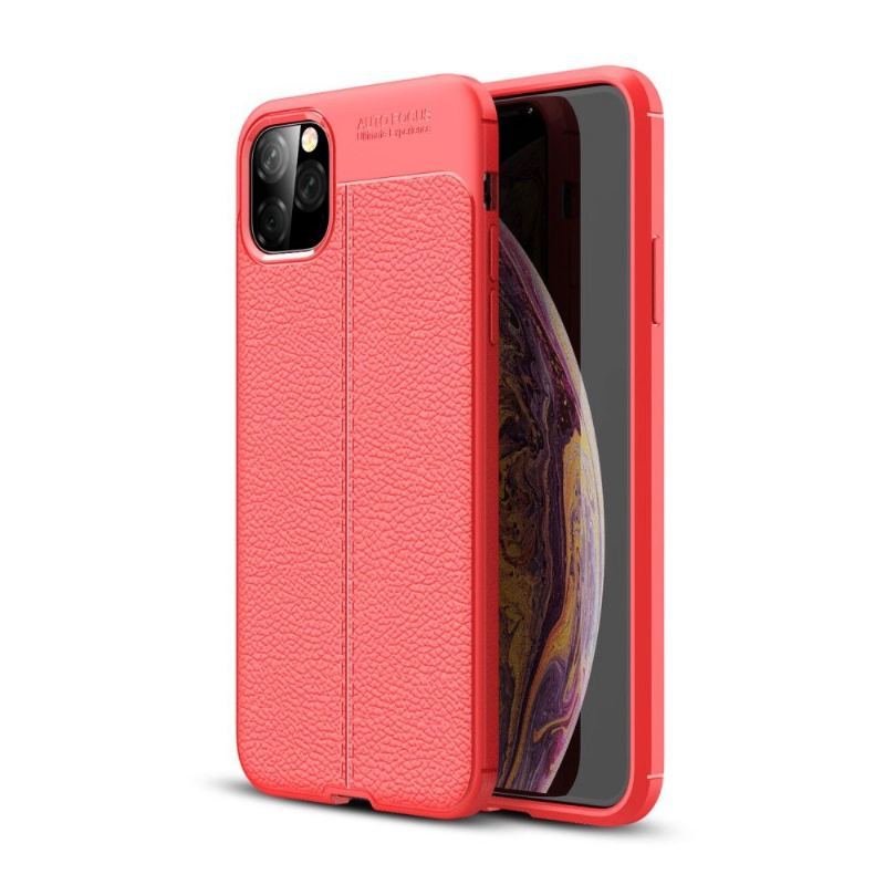 Etui do iPhone 11 Pro Max Anti-fall Żel Wykończeniowy Ze Sztucznej Skóry