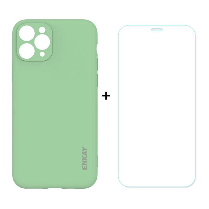 Etui do iPhone 11 Pro Max + Folia Ochronna Ze Szkła Hartowanego