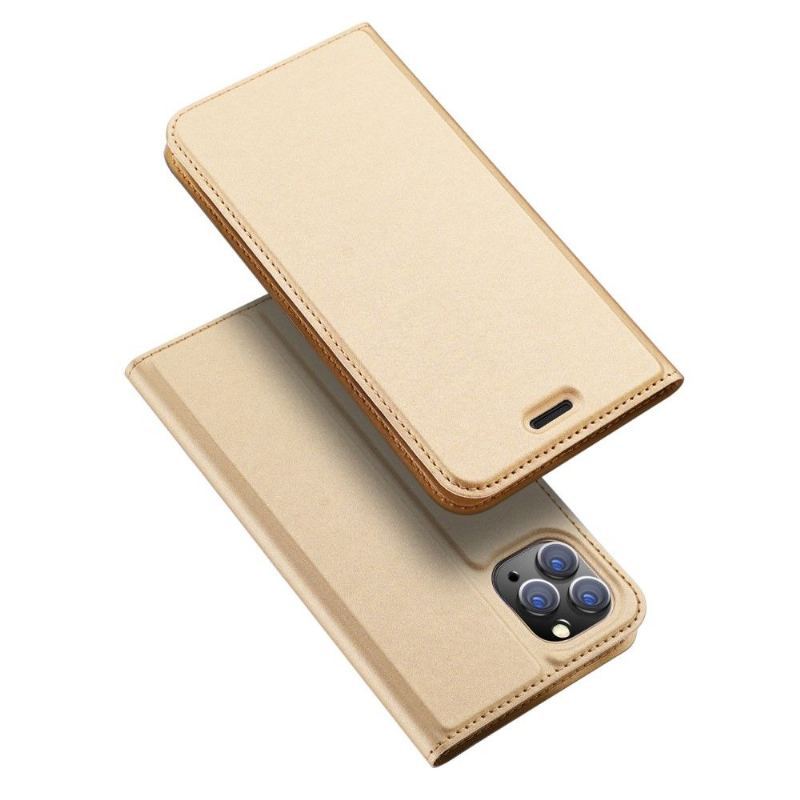 Etui Folio do iPhone 11 Pro Max Classic Business Satin Effect