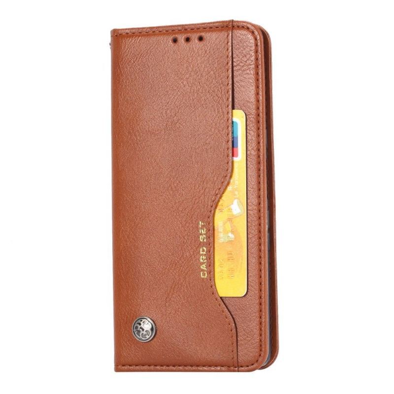 Etui Folio do iPhone 11 Pro Max Classic Funkcja Wsparcia Efektu Skóry