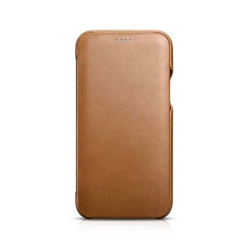 Etui Folio do iPhone 11 Pro Max Classic Icarer Prawdziwa Skóra