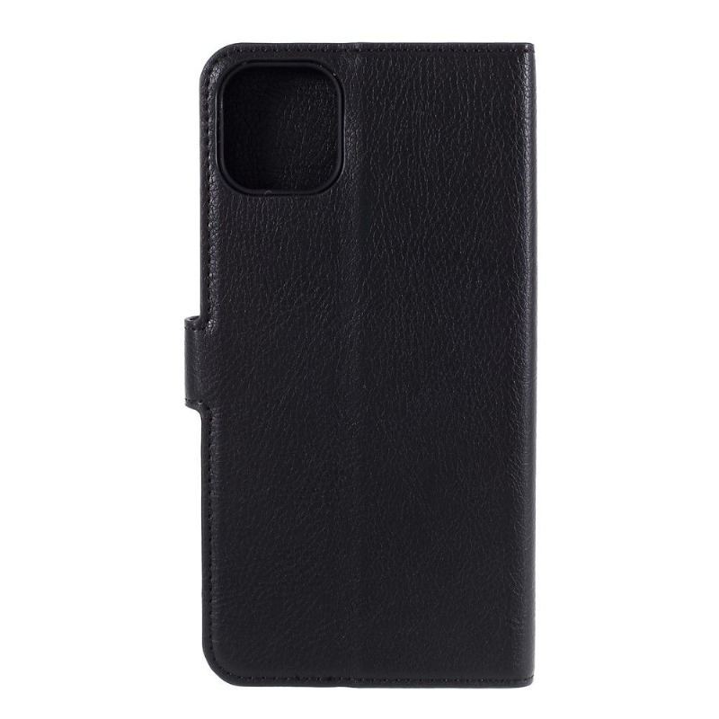 Etui Folio do iPhone 11 Pro Max Obrzeża Kaiyue Imitacja Skóry