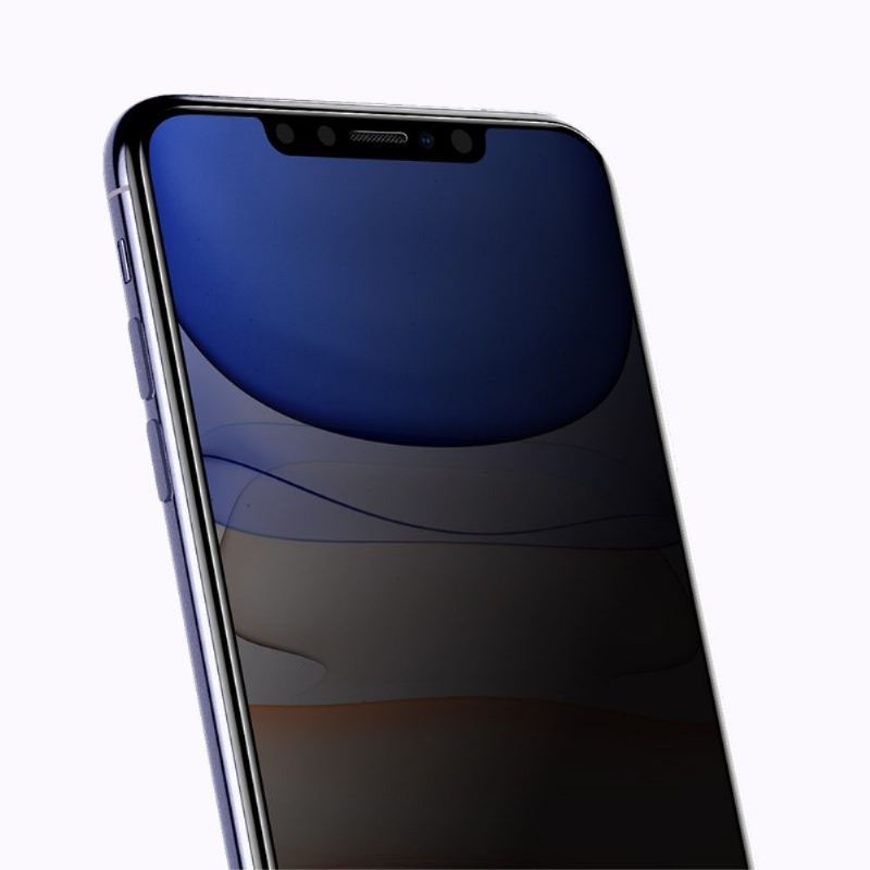 Etui Na Telefon do iPhone 11 Pro Max Biznes Etui Ochronne Ekran Ze Szkła Hartowanego I Filtr Prywatności