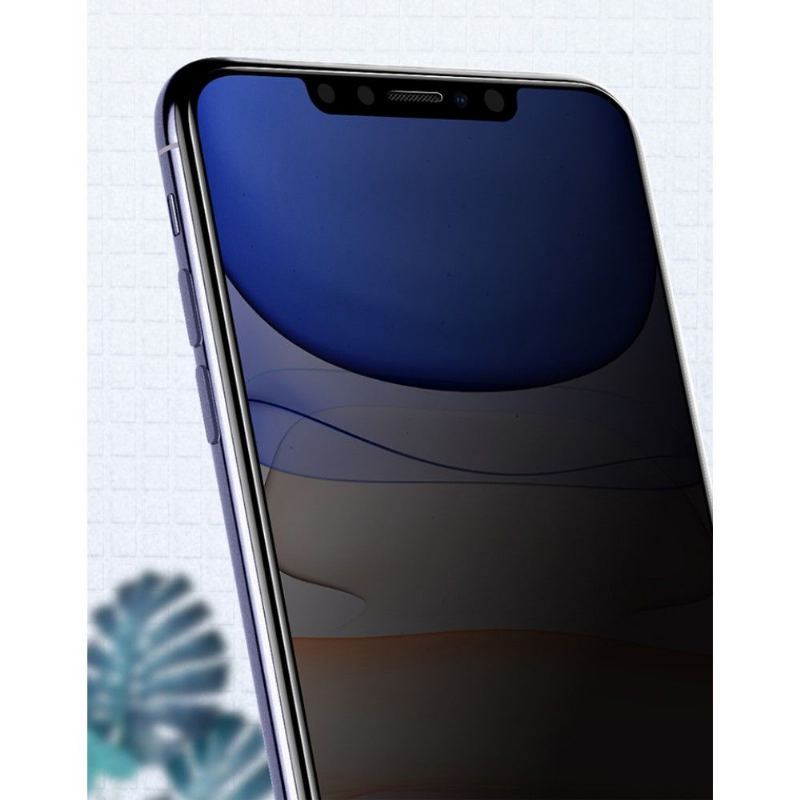 Etui Na Telefon do iPhone 11 Pro Max Biznes Etui Ochronne Ekran Ze Szkła Hartowanego I Filtr Prywatności