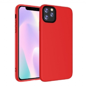 Futerały do iPhone 11 Pro Max Prosty Płynny Silikon