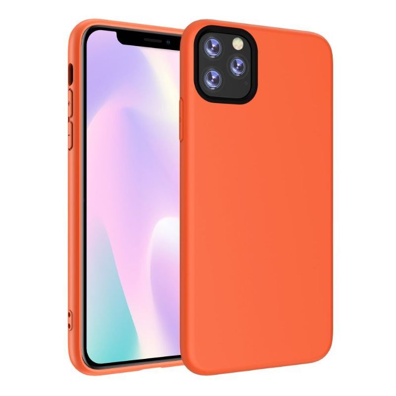 Futerały do iPhone 11 Pro Max Prosty Płynny Silikon