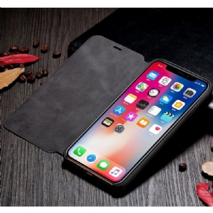 Skórzany Futerał do iPhone 11 Pro Max Anti-fall X-level Styl Skórzany