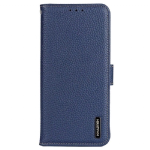 Etui Folio do Xiaomi Redmi Note 12 5G Khazneh Skóra Liczi