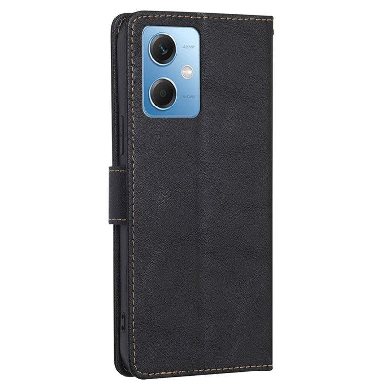 Etui Folio do Xiaomi Redmi Note 12 5G Klasyczny Rfid