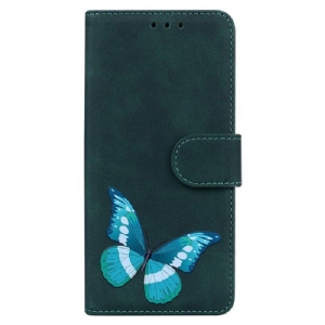 Etui Folio do Xiaomi Redmi Note 12 5G Projekt Motyla