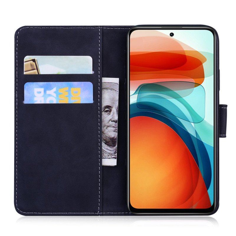 Etui Folio do Xiaomi Redmi Note 12 5G Projekt Motyla