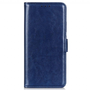 Etui Folio do Xiaomi Redmi Note 12 5G Sztuczna Skóra Lakierowana