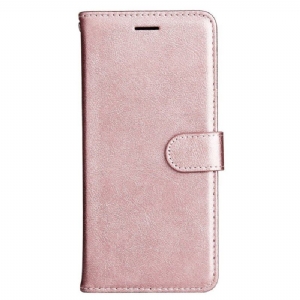 Etui Folio do Xiaomi Redmi Note 12 5G z Łańcuch Zwykły Z Paskiem