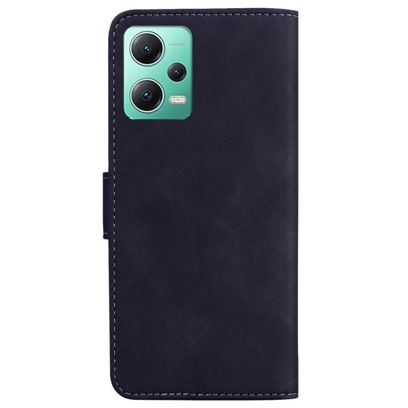 Etui Folio do Xiaomi Redmi Note 12 5G Zwykły Ze Sztucznej Skóry