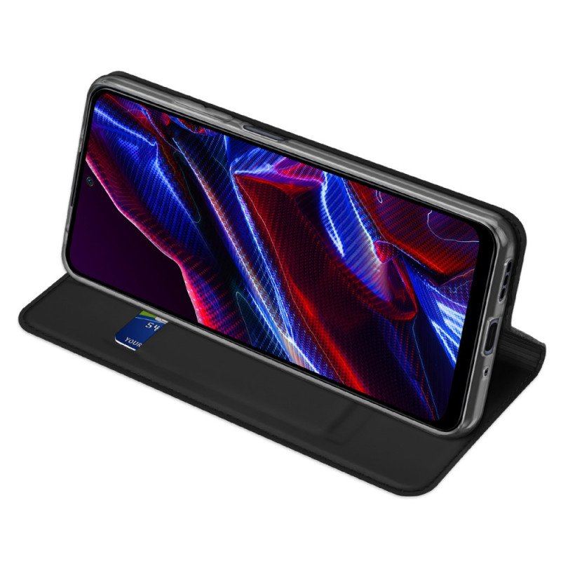 Etui Na Telefon do Xiaomi Redmi Note 12 5G Etui Folio Seria Skin-pro Dux Ducis