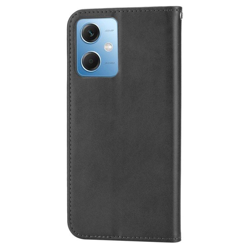 Etui Na Telefon do Xiaomi Redmi Note 12 5G Etui Folio Styl Skórzany Wzór 3d