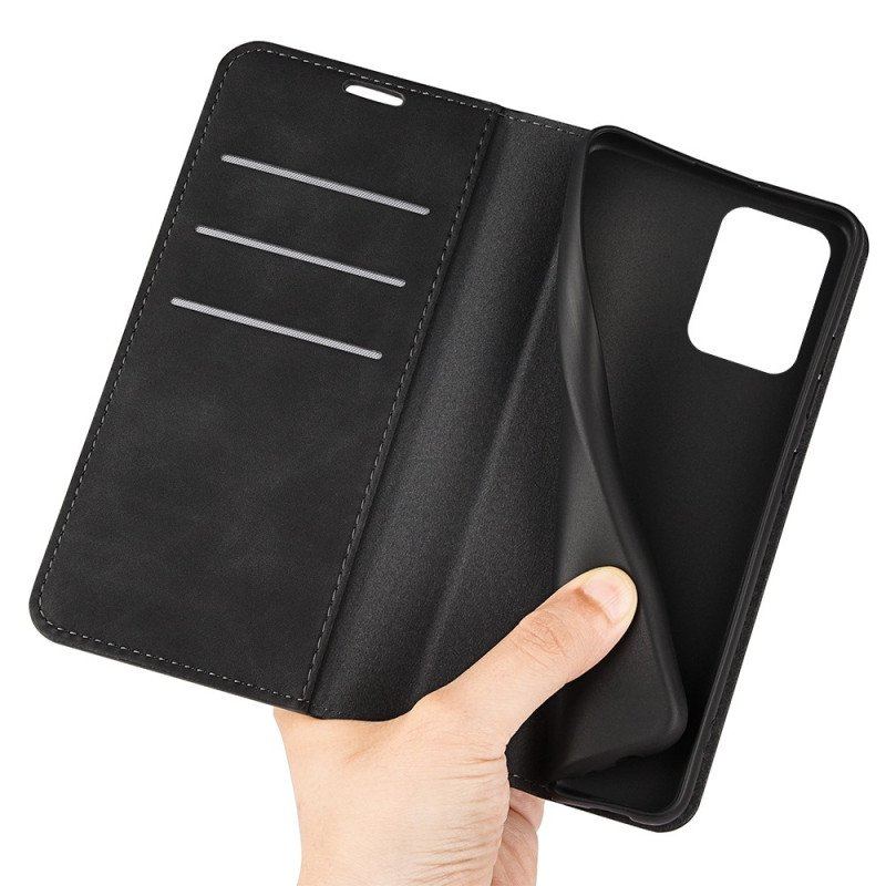 Etui Na Telefon do Xiaomi Redmi Note 12 5G Etui Folio Stylizacja Skóry