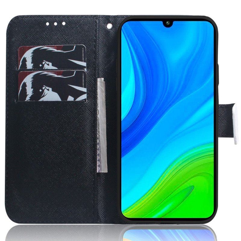 Obudowa Etui Na Telefon do Xiaomi Redmi Note 12 5G z Łańcuch Smycz Emoji Telefon