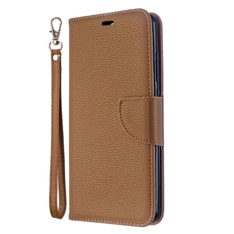 Etui do Xiaomi Redmi Note 8 Anti-fall Etui Folio Folio Z Efektem Skóry Ziarnistej