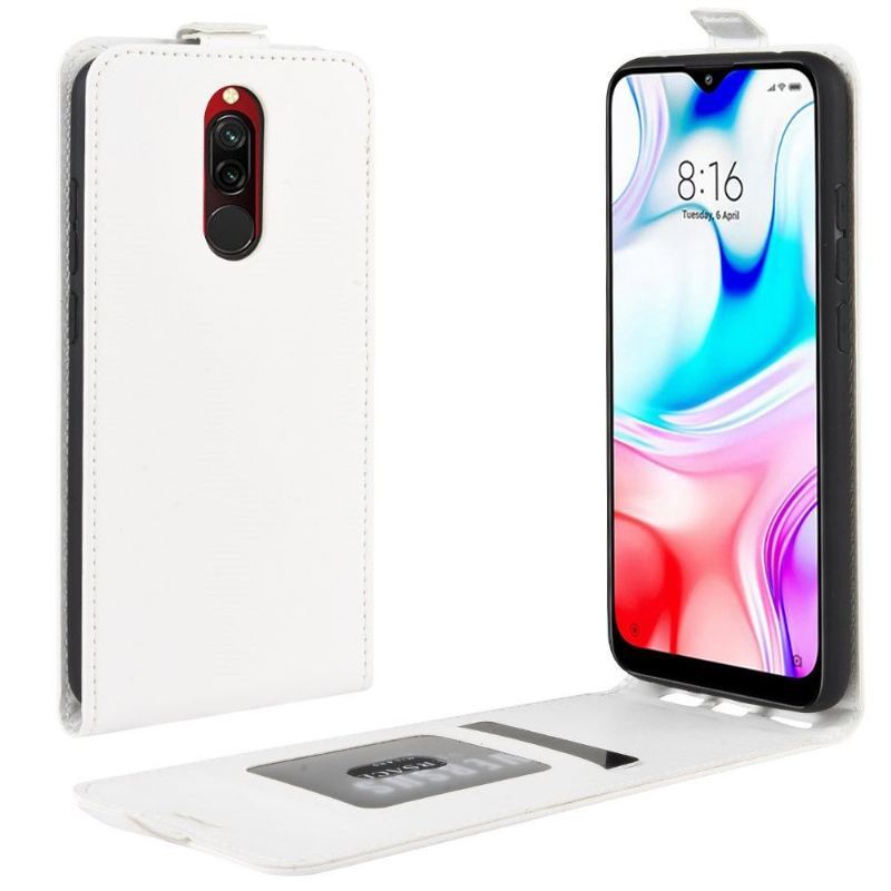 Etui do Xiaomi Redmi Note 8 Classic Etui Folio Ze Sztucznej Skóry W Pionie