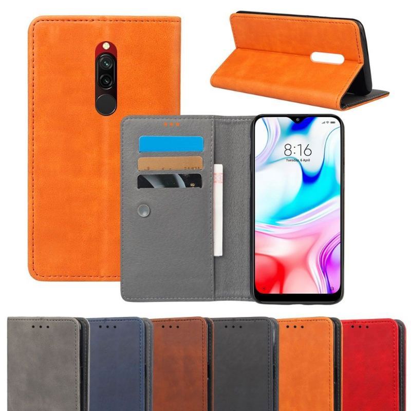 Etui Folio do Xiaomi Redmi Note 8 Classic Mday Posiadacz Karty