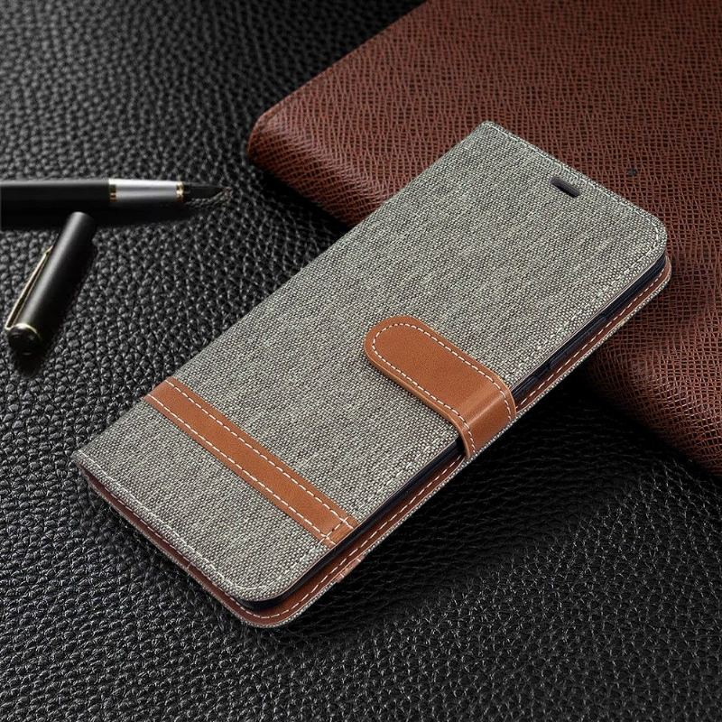 Etui Folio do Xiaomi Redmi Note 8 Cloth Coating Card Holder