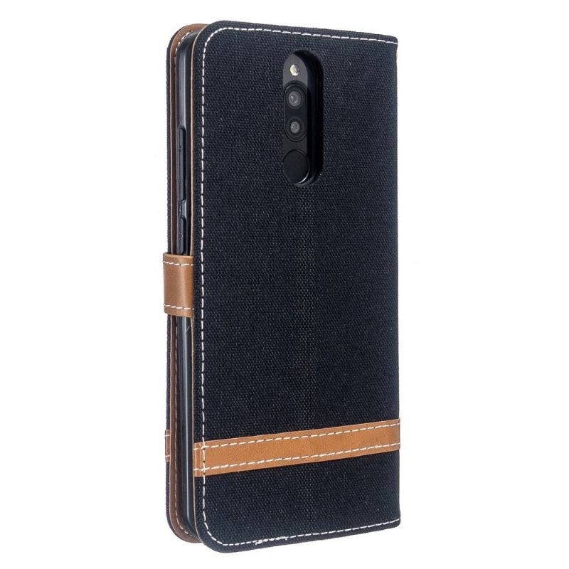 Etui Folio do Xiaomi Redmi Note 8 Cloth Coating Card Holder