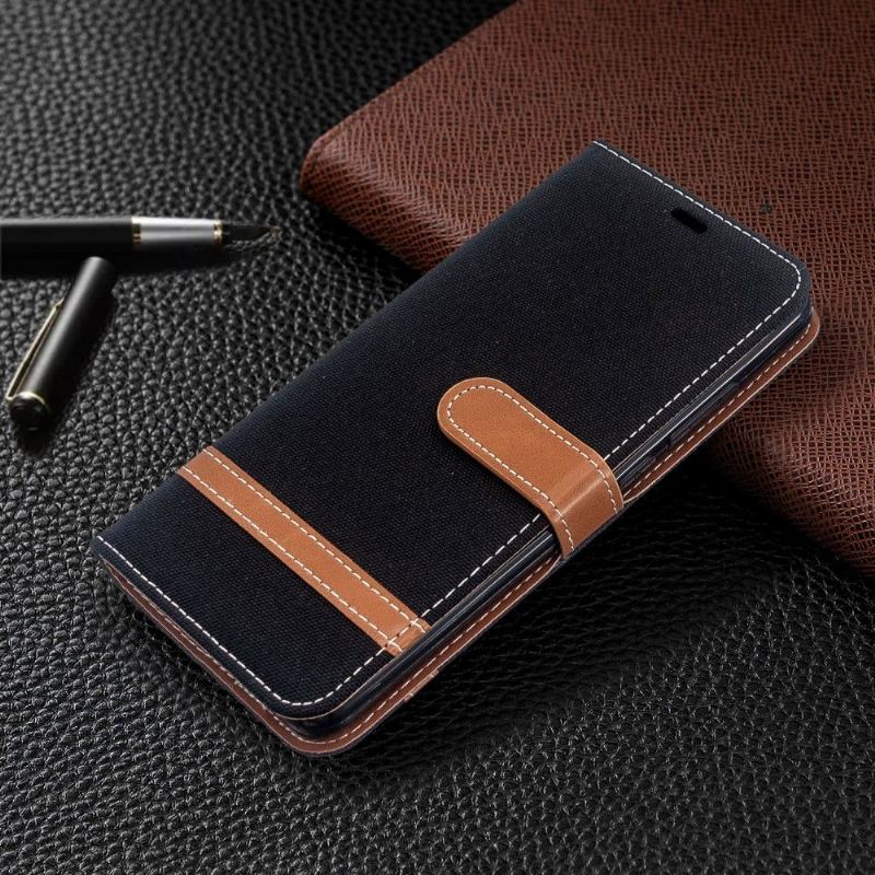 Etui Folio do Xiaomi Redmi Note 8 Cloth Coating Card Holder