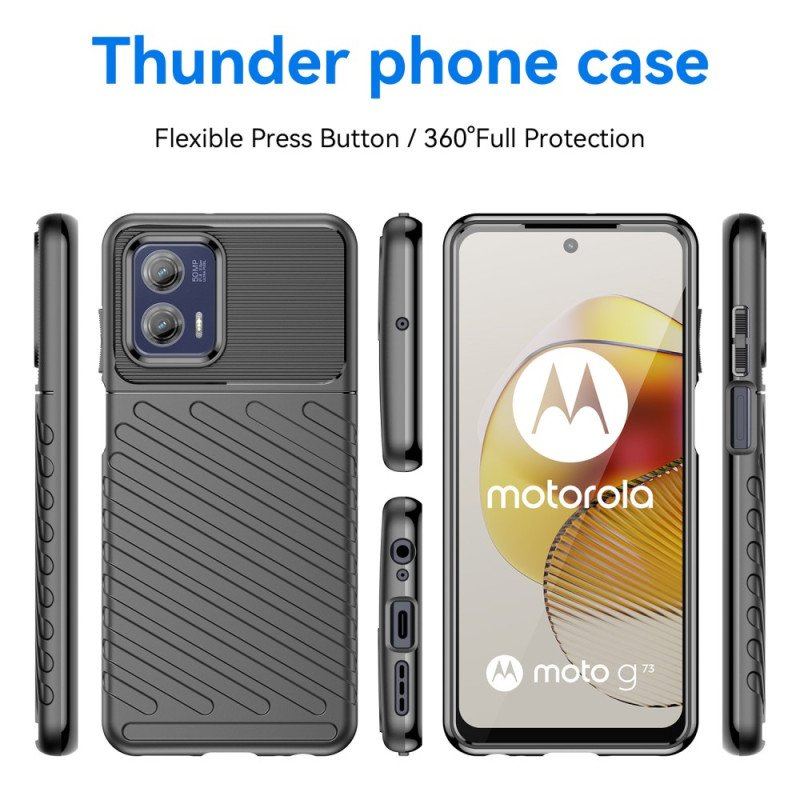 Etui do Moto G73 5G Seria Grzmotów