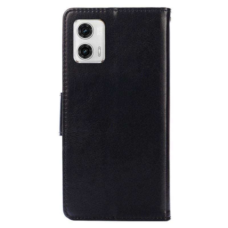 Etui Folio do Moto G73 5G Klasyczny