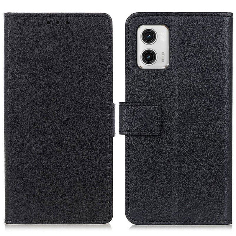 Etui Folio do Moto G73 5G Klasyczny